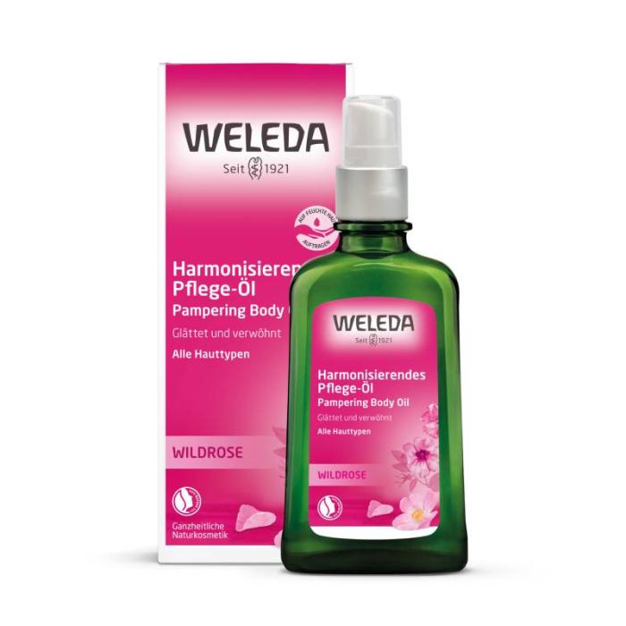 WELEDA Wildrose rožu ķermeņa eļļa 100 ml