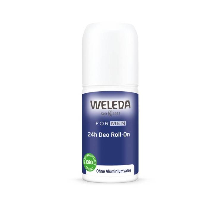 WELEDA For Men 24h dezodoranta rullītis 50 ml