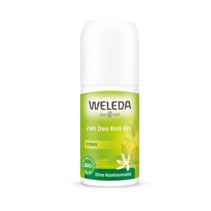 WELEDA Citrus 24h dezodoranta rullītis 50 ml