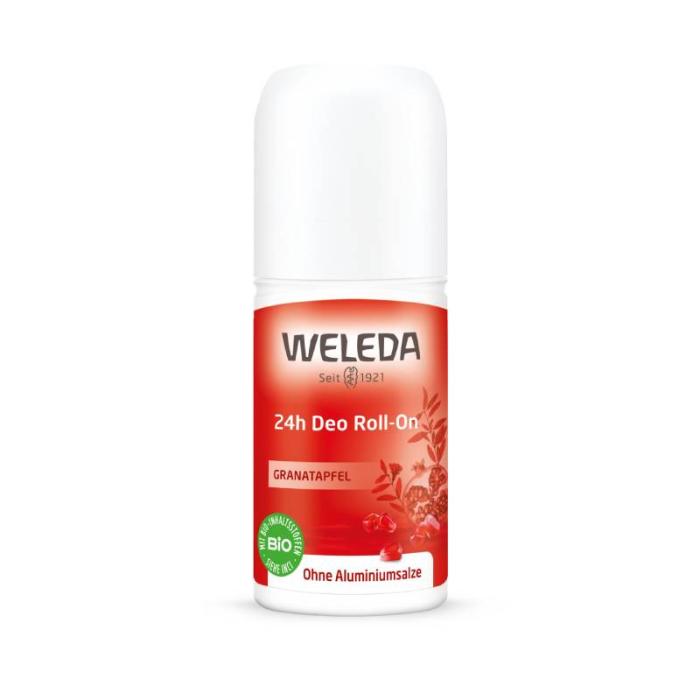 WELEDA Pomegranate 24h dezodoranta rullītis 50 ml