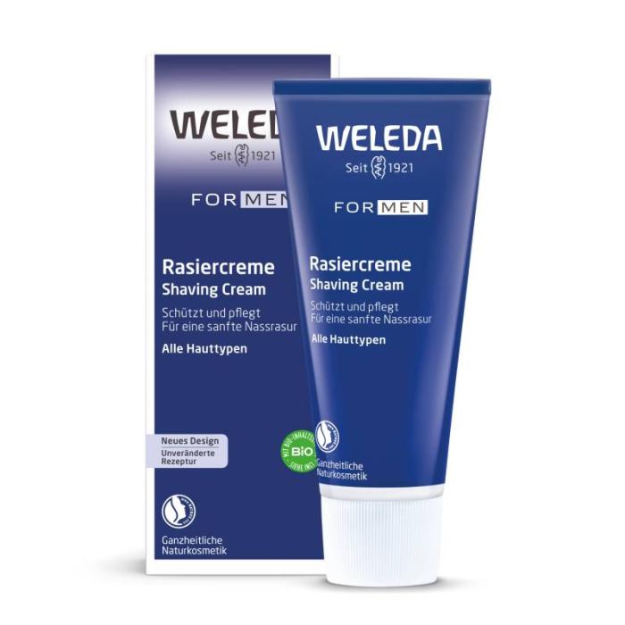 WELEDA For Men skūšanās krēms 75 ml
