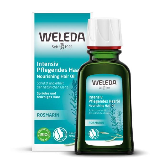 WELEDA barojoša matu eļļa ar rozmarīnu 50 ml