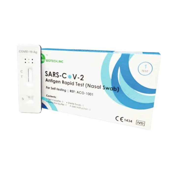 ACRO SARS-CoV-2 antigēnu ātrās noteikšanas deguna tests N1