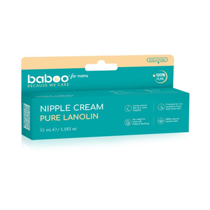 BABOO Lanolin krēms krūtsgaliem 35 ml