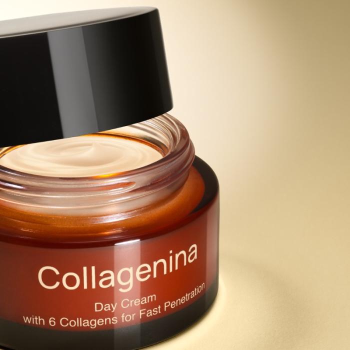 COLLAGENINA dienas krēms ar 6 veidu kolagēniem, intensitāte 2 50 ml