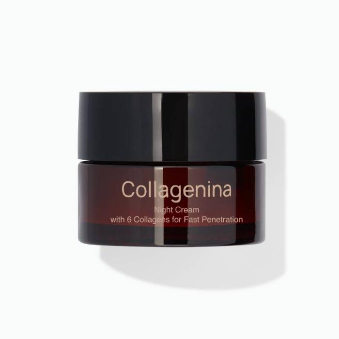 COLLAGENINA nakts krēms ar 6 veidu kolagēniem, intensitāte 2 50 ml