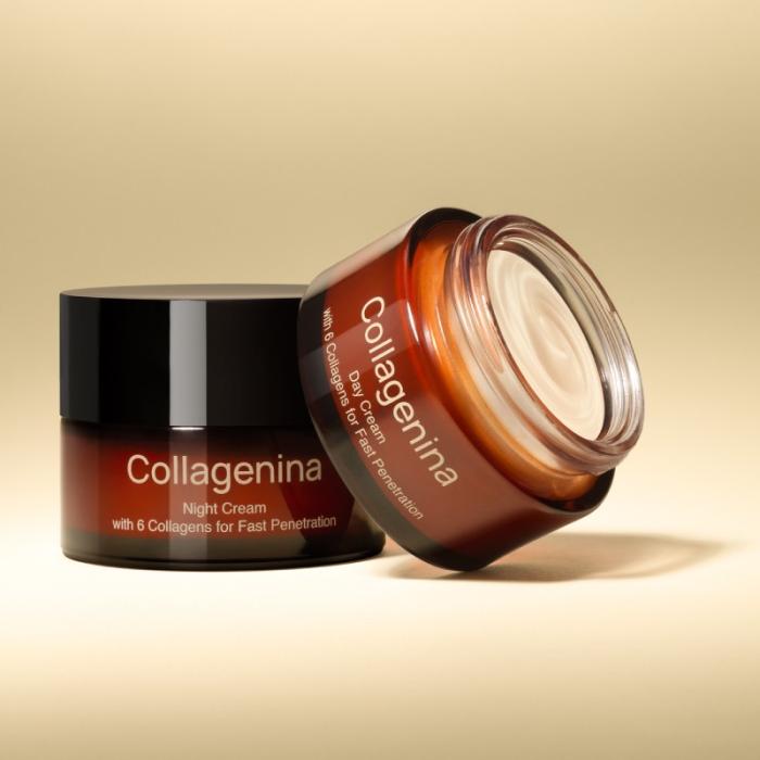 COLLAGENINA nakts krēms ar 6 veidu kolagēniem, intensitāte 3 50 ml