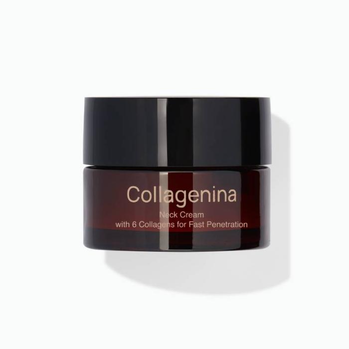 COLLAGENINA kakla un dekolte zonas krēms ar 6 veidu kolagēniem, intensitāte 3 50 ml