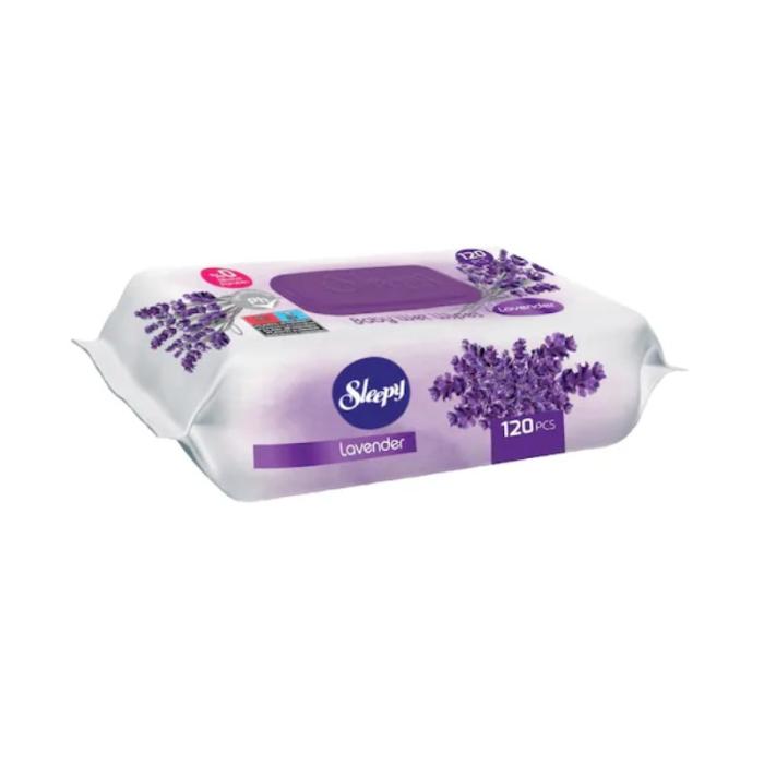SLEEPY Lavender mitrās salvetes N120