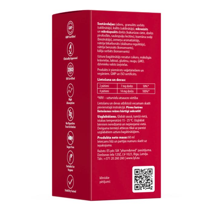 LYL F26 SPRAY® iron boost (30 devas), sprejs, 60 ml