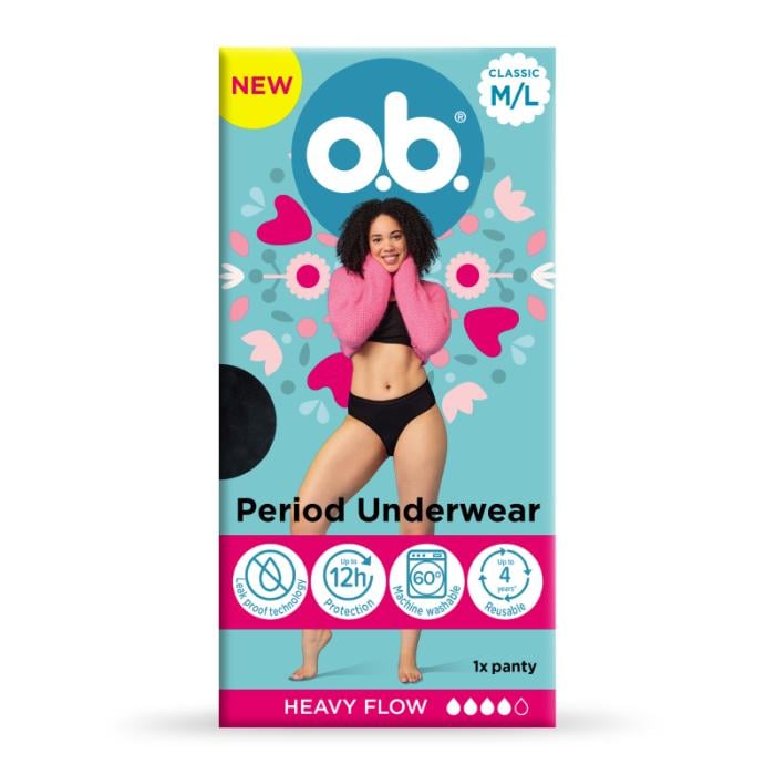 O.B.Mēnešreižu apakšbiksītes M/L