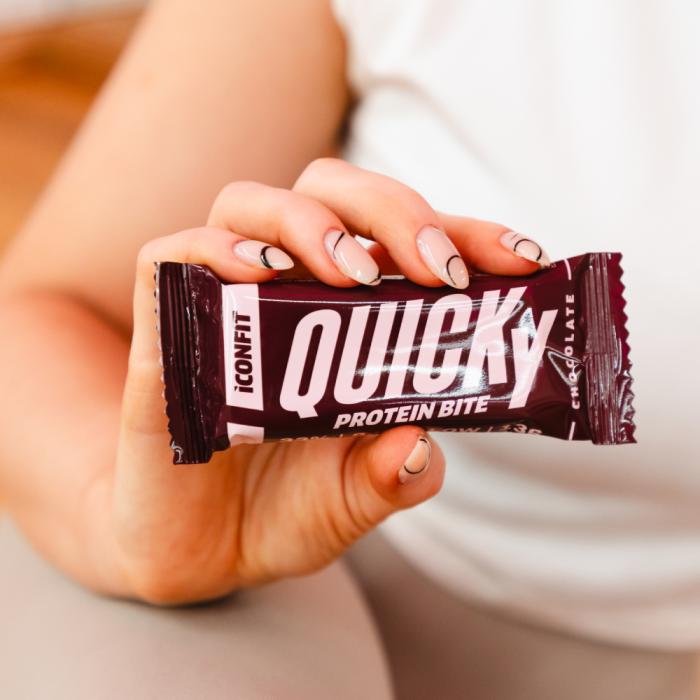 ICONFIT Quicky Protein Bite šokalādes proteīna batoniņš 35 g