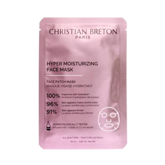 CHRISTIAN BRETON Hyper Moisturizing sejas maska 20ml N3