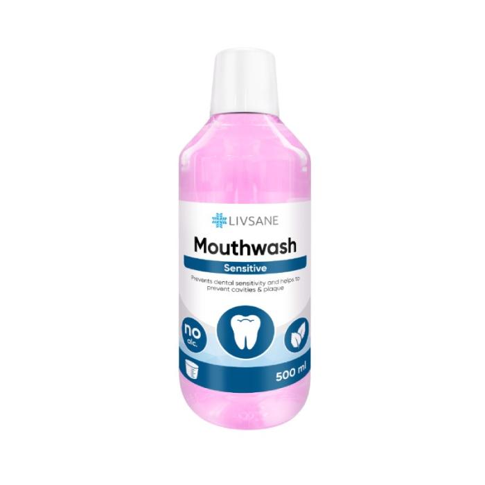 LIVSANE Sensitive mutes skalojamais līdzeklis 500ml