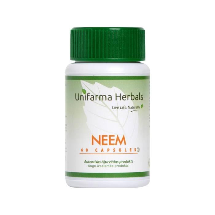 UNIFARMA HERBALS Neem kapsulas N60