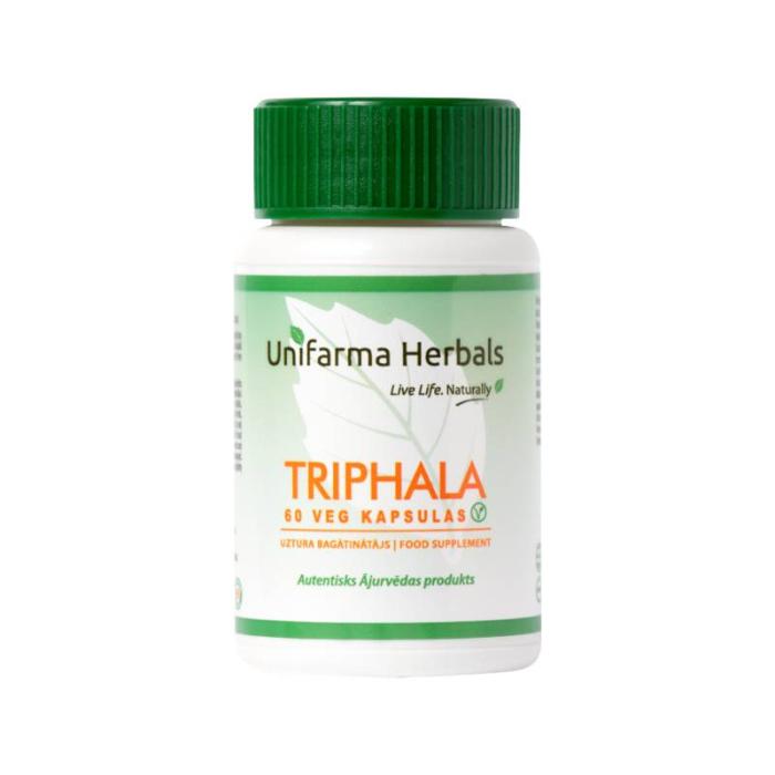 UNIFARMA HERBALS Triphala kapsulas N60