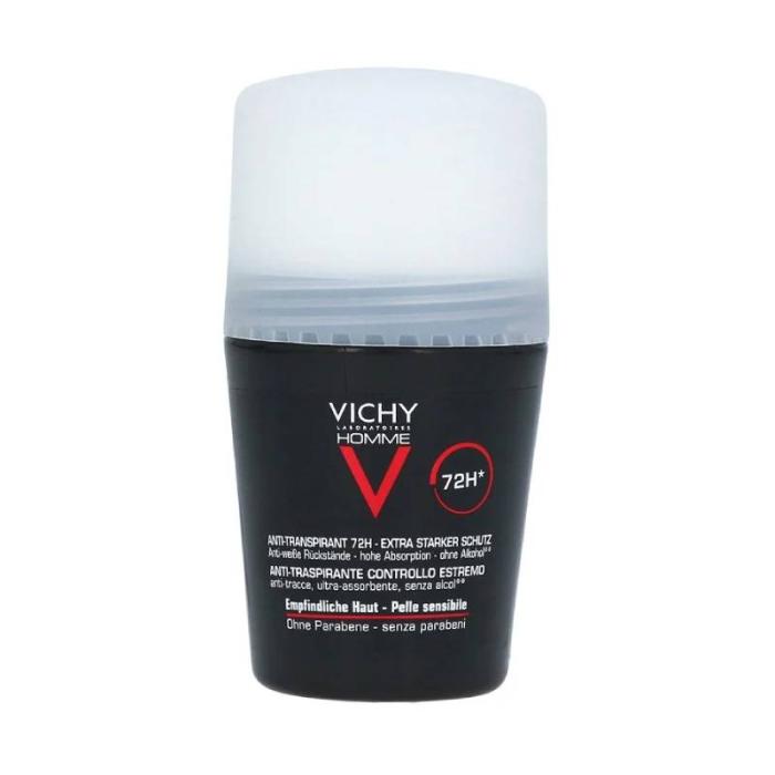 VICHY Homme Extreme Control Roll-On 72h antiperspirants 50ml
