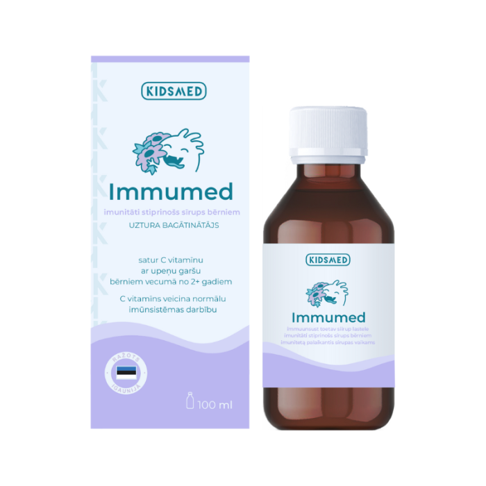 KIDSMED Immumed sīrups bērnu imunitātei 100 ml