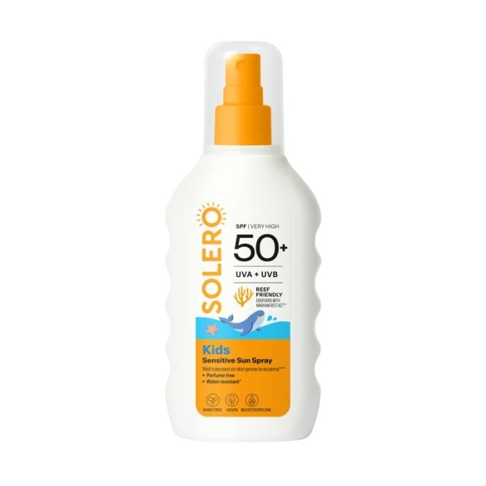 SOLERO Kids Sensitive Sun SPF50+ saules aizsargrspejs bērniem 200ml