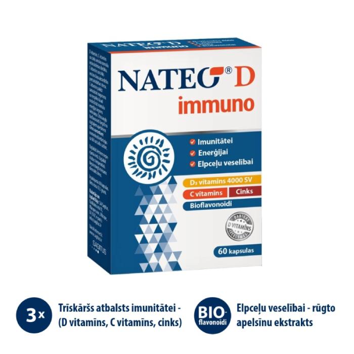 NATEO D Immuno kapsulas N60