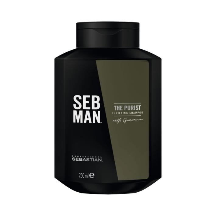 SEBASTIAN PROFESSIONAL Seb Man The Purist attīrošs pretblaugznu šampūns 250ml