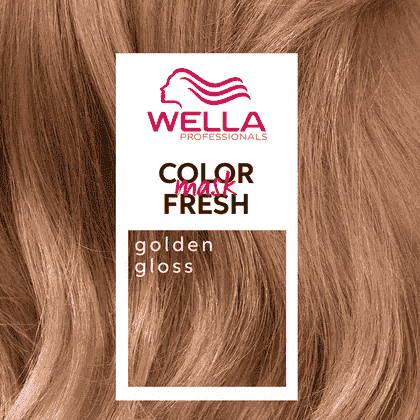 Wella Professionals Color Fresh Mask tonējoša matu maska, Golden Gloss 150 ml