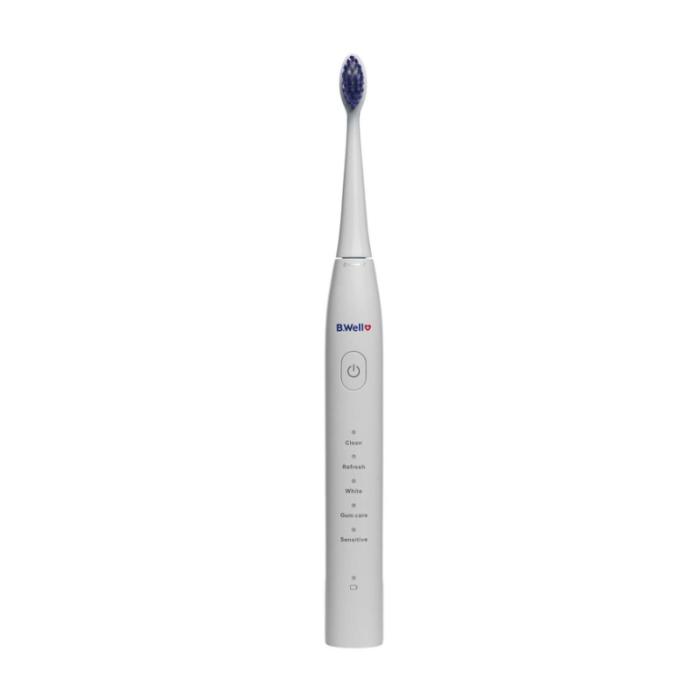 B.WELL PRO-850 Sonic elektriskā zobu birste, balta N1
