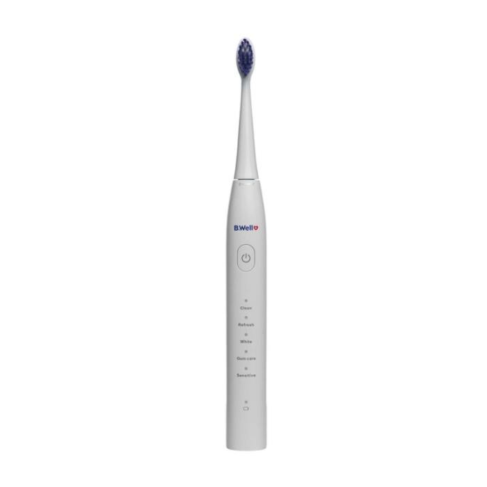 B.WELL PRO-850 Sonic elektriskā zobu birste, balta N1
