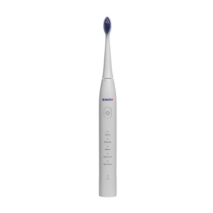 B.WELL PRO-850 Sonic elektriskā zobu birste, balta N1