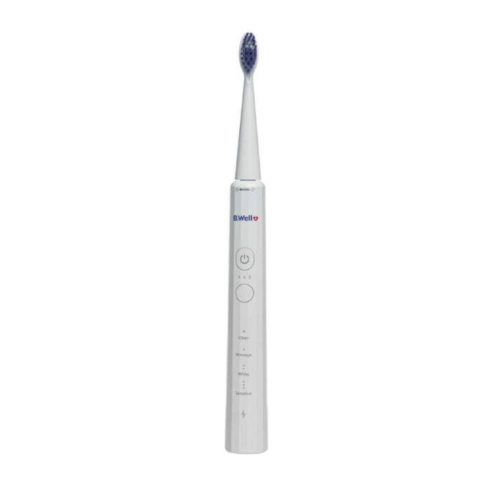 B.WELL MED-870 Sonic elektriskā zobu birste, balta N1