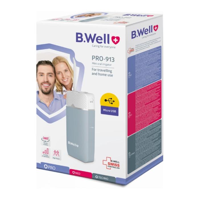 B.WELL PRO-913 Mini zobu starpu tīrītājs N1