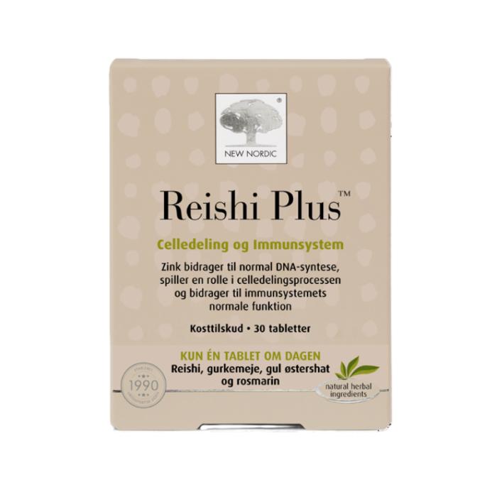 NEW NORDIC Reishi Plus tabletes N30