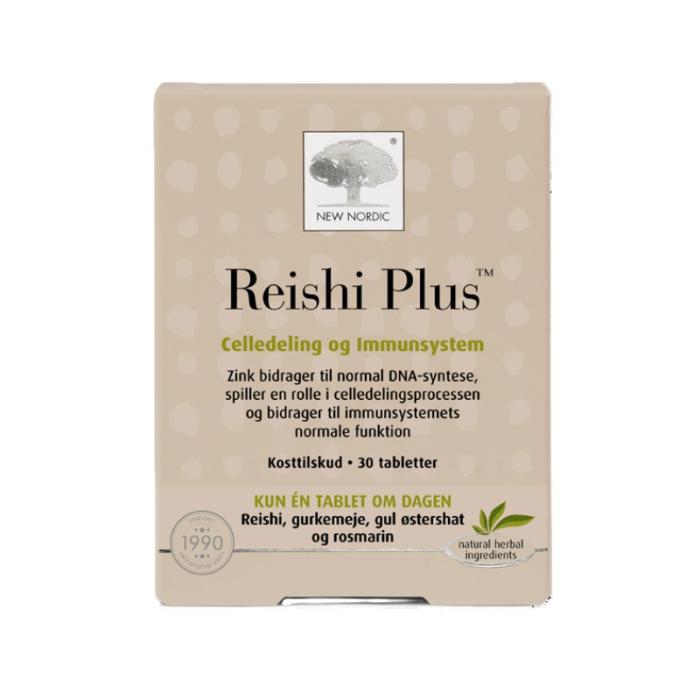 NEW NORDIC Reishi Plus tabletes N30