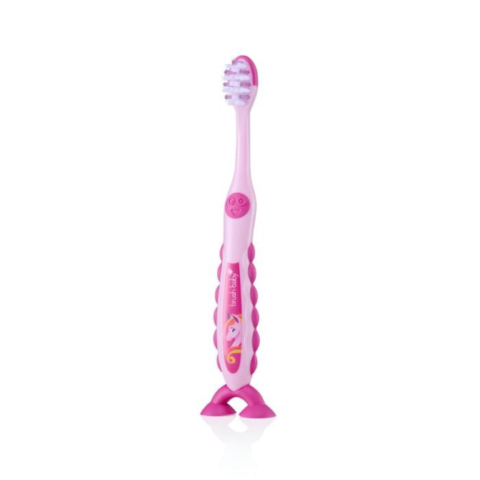 BRUSH-BABY Flossbrush Unicorns zobu birste 3-6g. N2