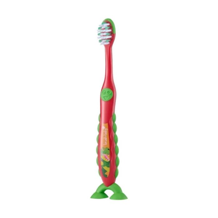 BRUSH-BABY Flossbrush Dinosaur zobu birste 3-6g. N2