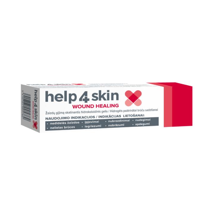 HELP4SKIN Wound Healing brūču gels 50g