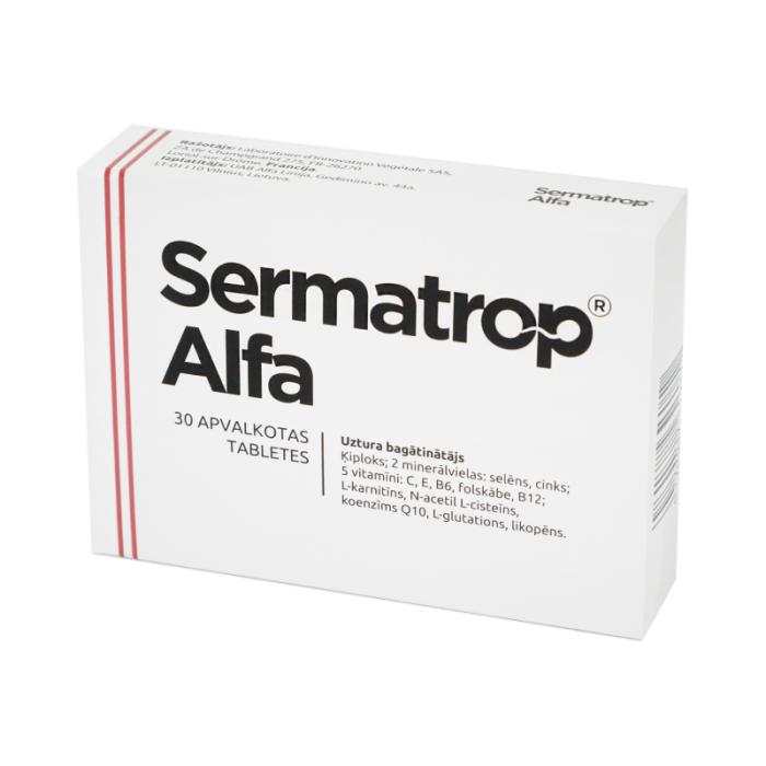 SERMATROP Alfa tabletes N30