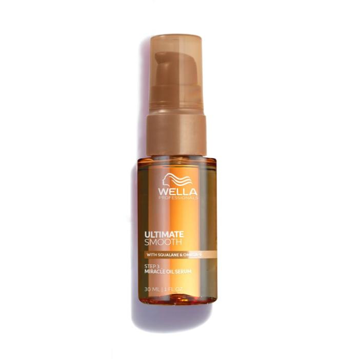 Wella Professionals Ultimate Smooth Miracle barojošs un nogludinošs eļļas serums 30ml