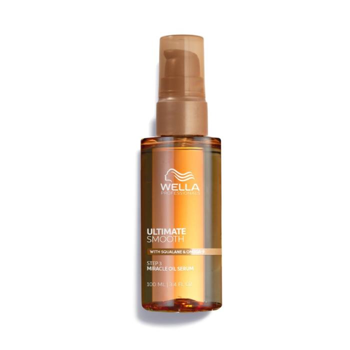 Wella Professionals Ultimate Smooth Miracle barojošs un nogludinošs eļļas serums 100ml