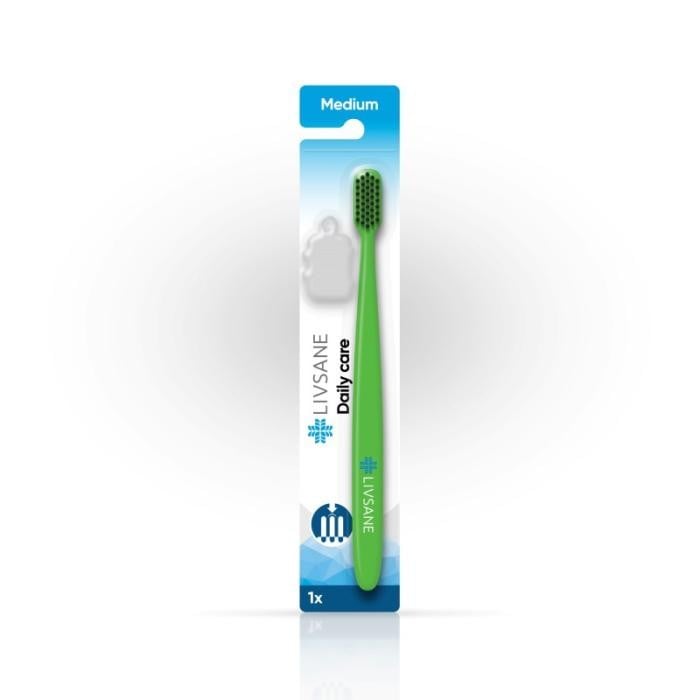 LIVSANE Daily care zobu birste Medium N1