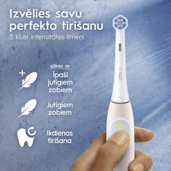 ORAL B iO2 elektriskā zobu birste, Calm Pink