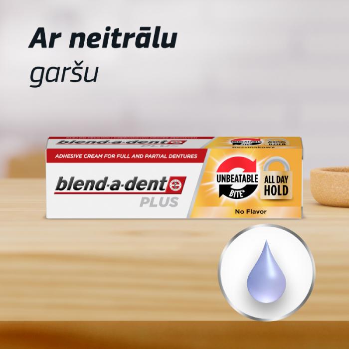 BLEND-A-DENT Plus Unbeatable Bite protēžu fiksācijas krēms 40g