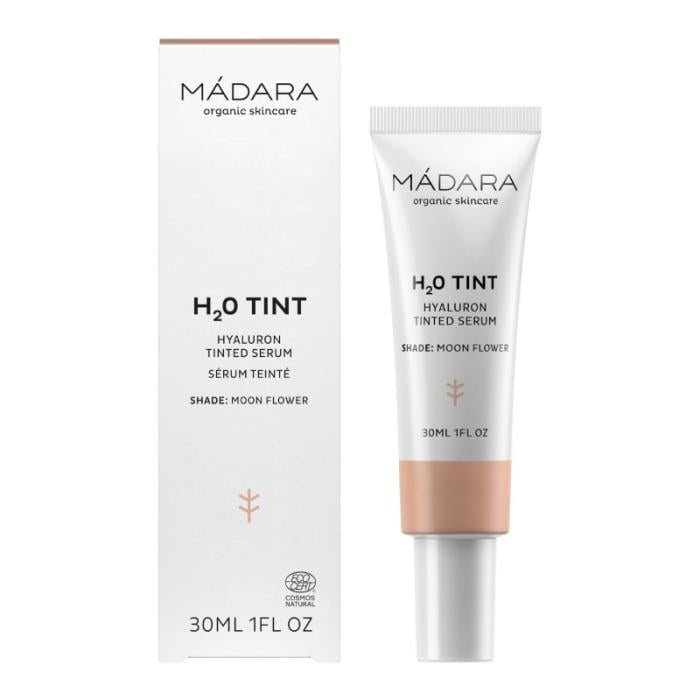 MADARA H2O tonējošs serums ar hialuronskābi, #2 MOON FLOWER 30ml