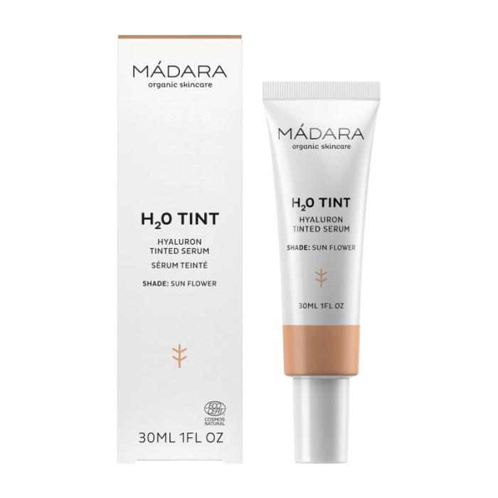 MADARA H2O tonējošs serums ar hialuronskābi, #3 SUN FLOWER 30ml