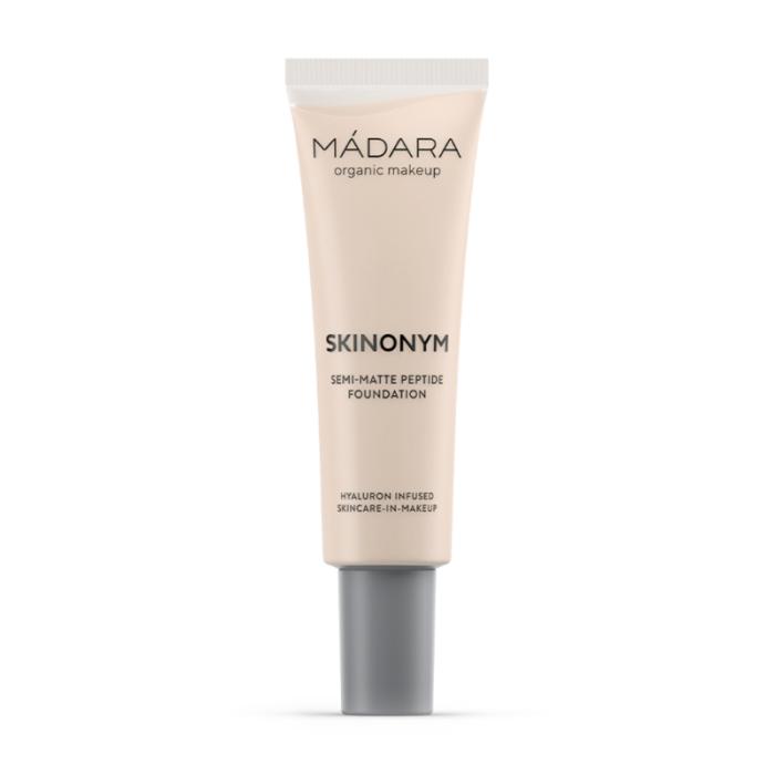 MADARA Skinonym pusmatēts tonālais krēms ar peptīdiem, #10 PORCELAIN 30ml