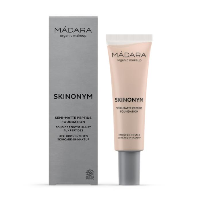MADARA ​Skinonym pusmatēts tonālais krēms ar peptīdiem, #20 IVORY 30ml