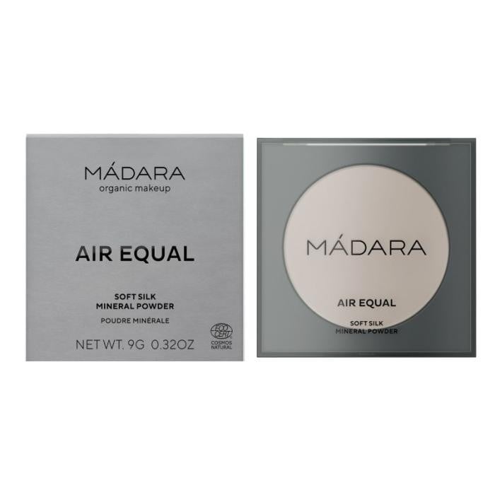 MADARA Air Equal minerālais sejas pūderis, #0 TRANSLUCENT 9g
