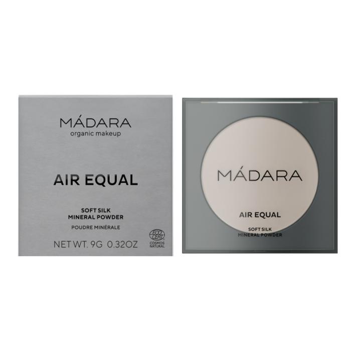 MADARA Air Equal minerālais sejas pūderis, #0 TRANSLUCENT 9g