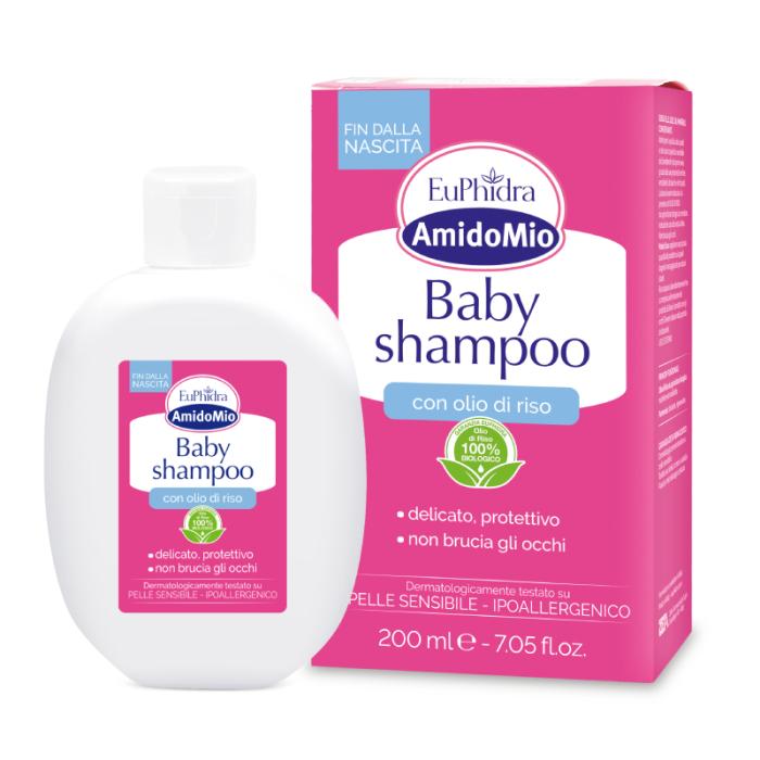 AMIDOMIO Baby šampūns zīdaiņiem 200 ml