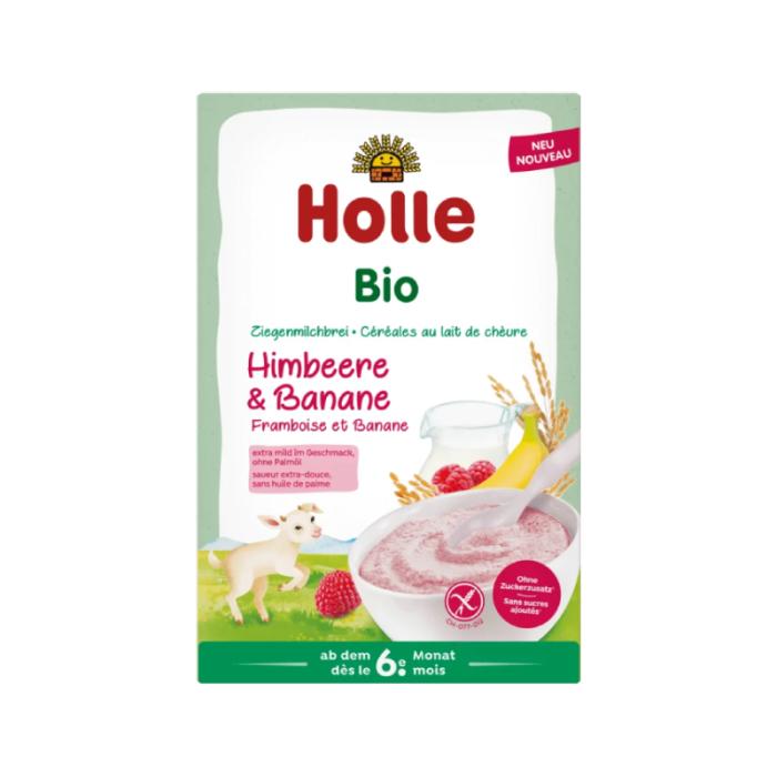 HOLLE Kazas piena putra ar avenēm un banāniem zīdaiņiem no 6 mēn. 200g